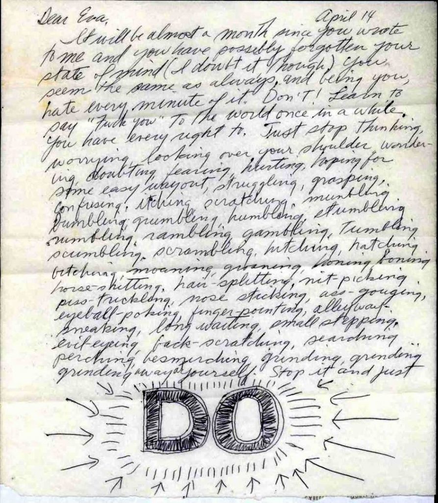 Мотивация к творческой деятельности Сол Левитт письмо | Вдохновить на роман